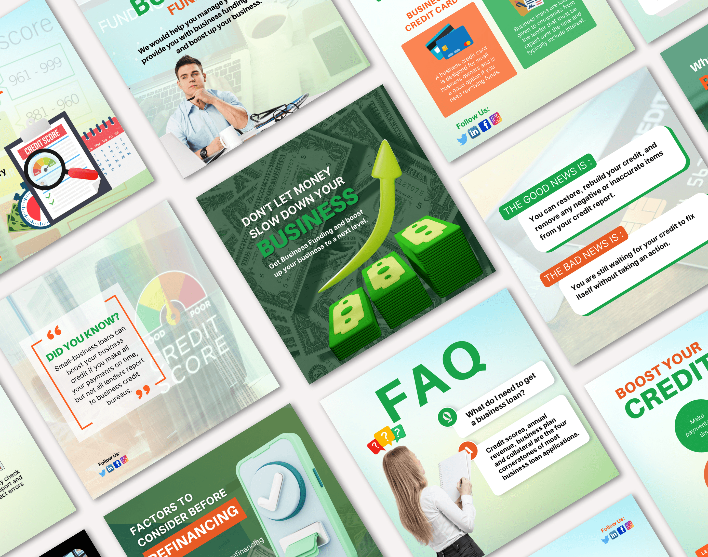 Credit repair and personal loan social media canva Instagram templates (2)