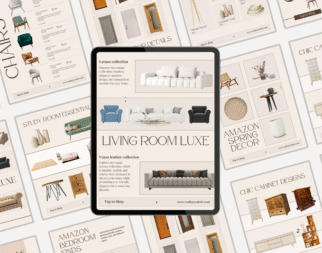 Editable Interior design LTK Instagram Template, Minimalist Gift Guide home decor Modern neutral aesthetic LTK Canva Template, LTK Templates